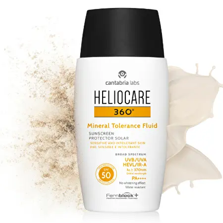 HELIOCARE 360 MINERAL TOLERANCE Fluidas SPF50, 50ml