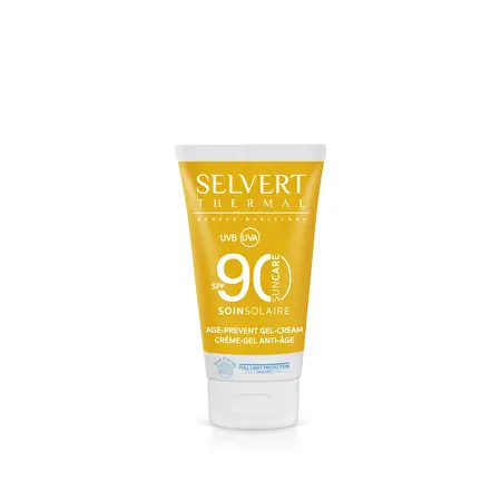 SELVERT THERMAL Apsauginis kremas - gelis veidui SPF90, 50ml