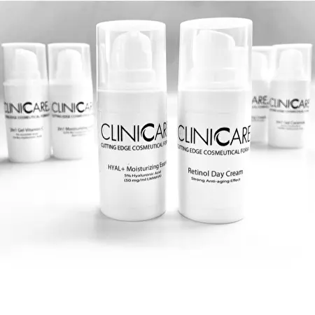 CLINICARE Keramidų želė 2in1 kelioninė talpa, 25ml