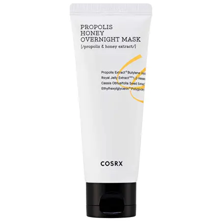 COSRX Full Fit Propolis Honey Overnight Mask Naktinė veido kaukė, 60ml