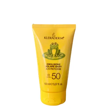 KLERADERM Apsauginė emulsija nuo saulės kūdikiams SPF50+, 150ml