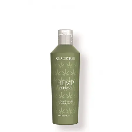 SELECTICVE HEMP SUBLIME Šampūnas su kanapių sėklų aliejumi, 250ml