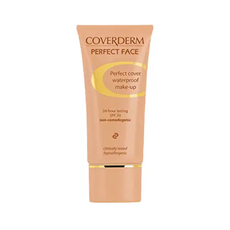 COVERDERM PERFECT FACE Veido makiažo pagrindas – maskuoklis, 30ml