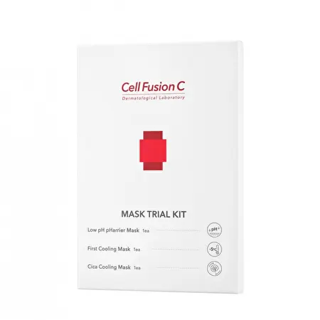CELL FUSION C „Mask Trial Kit” kelioninis veido kaukių rinkinys, 3vnt.