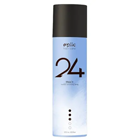 EPIIC HAIR CARE Tekstūros suteikiantis plaukų formavimo purškiklis No. 24 Mess'it Flexible Texturizing Spray, 250ml