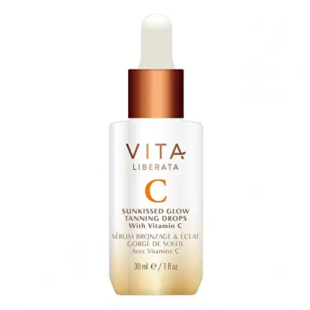 VITA LIBERATA Savaiminio įdegio serumas su vitaminu C ir hialuronu, 30ml