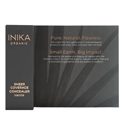 INIKA Sertifikuota organiška lengvo maskavimo priemonė - Vanilla, 4ml