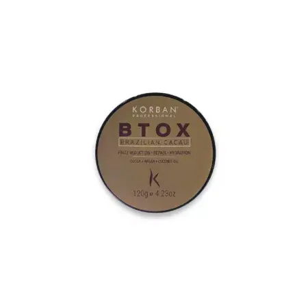 KORBAN BRAZILIAN CACAU – Plaukus tiesinanti procedūra, 120gr