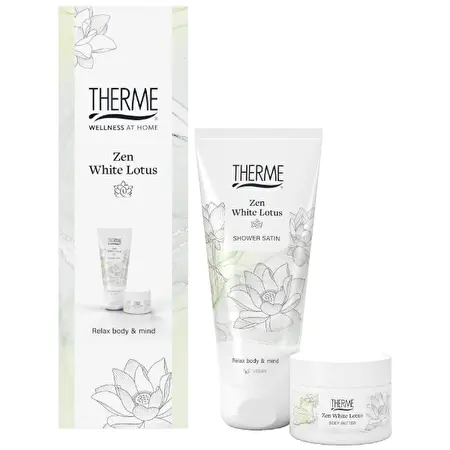 THERME ZEN WHITE LOTUS atpalaiduojantis rinkinys