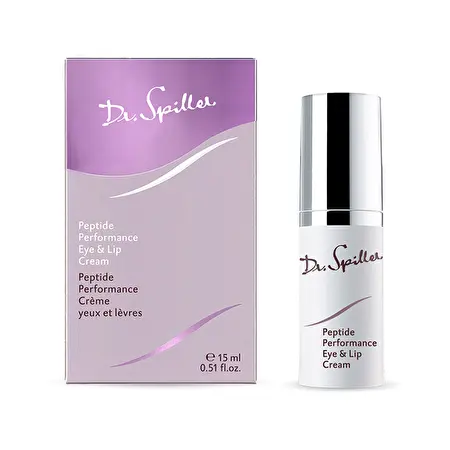 Dr. Spiller PEPTIDE PERFORMANCE EYE & LIP CREAM - Pažangus peptidų paakių ir lūpų kremas, 15ml