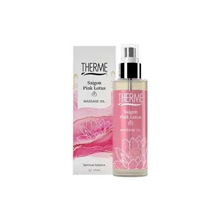 THERME SAIGON PINK LOTUS Masažo aliejus, 125 ml