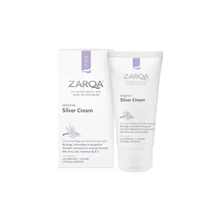 ZARQA SENSITIVE SILVER veido kremas, 30 ml