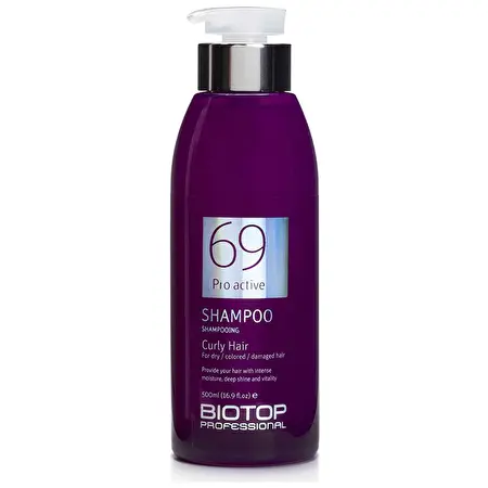 BIOTOP Šampūnas garbanotiems plaukams, 500ml