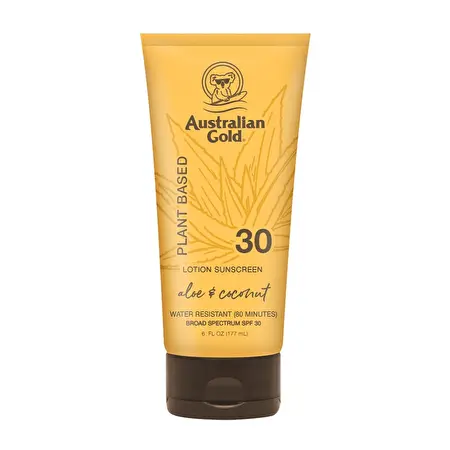 Australian Gold Plant Based SPF 30 apsaugos nuo saulės losjonas, 177ml