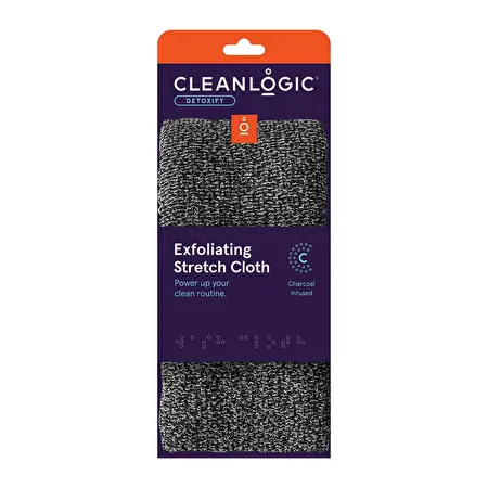 Cleanlogic Detoxify Exfoliating ištempiama kūno plaušinė