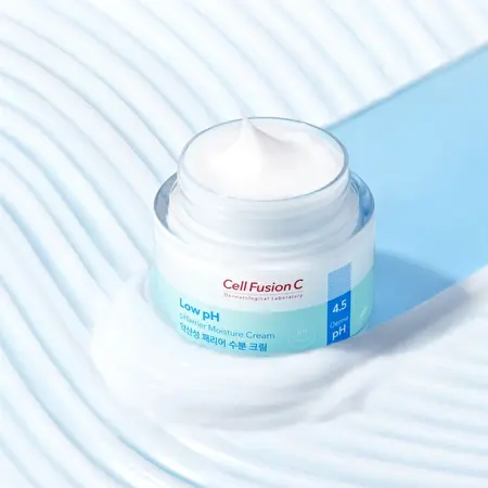 CELL FUSION C „Low pH pHarrier Moisture Cream” drėkinantis veido kremas-gelis, 80ml