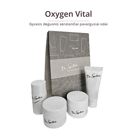 Dr. Spiller OXYGEN VITAL Gyvasis deguonis Senstančiai pavargusiai odai, 4vnt