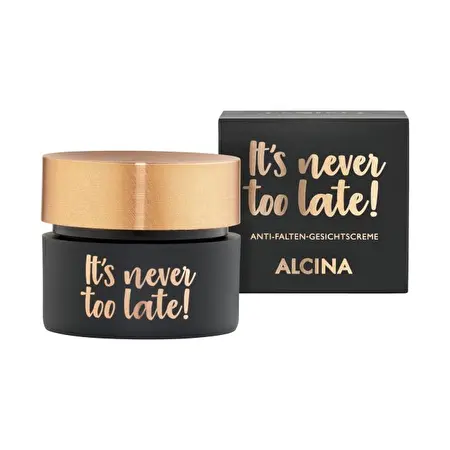 ALCINA Veido kremas nuo raukšlių IT'S NEVER TOO LATE, 50 ml