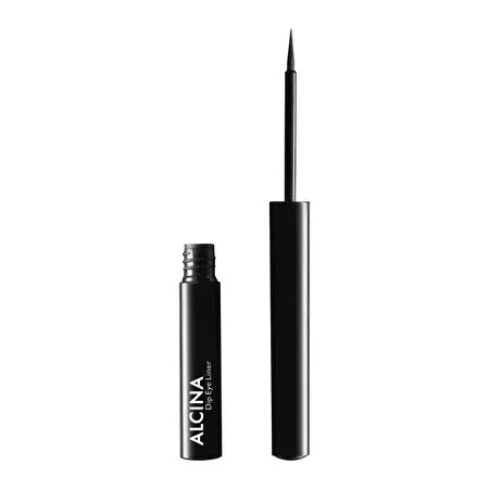 ALCINA Ryškiai juodas akių kontūro pieštukas DIP EYE LINER BLACK