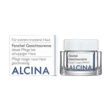 ALCINA Veido kremas T FENCHEL GESICHTSCREME, su krapų aliejumi ir vitaminu E, 50 ml