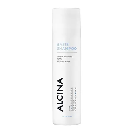 ALCINA Šampūnas visų tipų plaukams BASIS- SHAMPOO, 250 ml