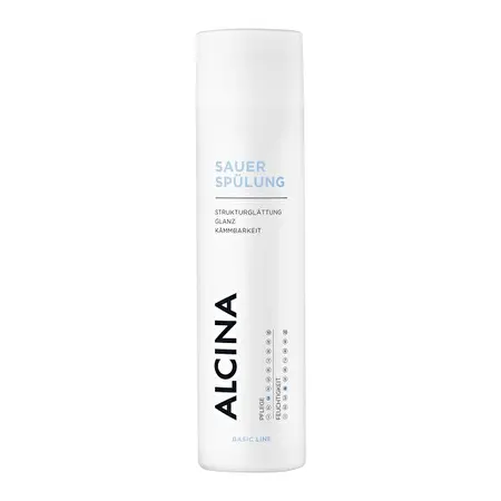 ALCINA Plaukų struktūrą lyginantis rūgštinis balzamas SAUER-SPÜLUNG, 250 ml