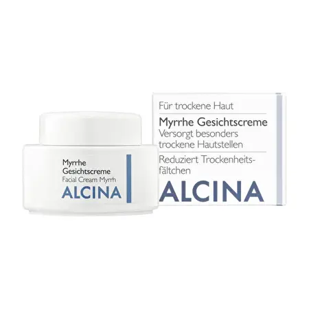 ALCINA Veido kremas T MYRRHE GESICHTSCREME pleiskanotai, sudirgusiai odai, 50 ml