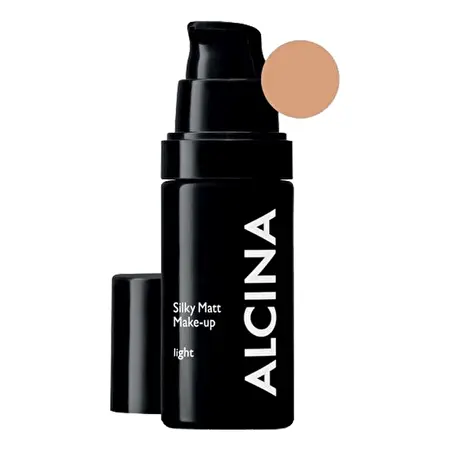 ALCINA Matinė kreminė pudra Silky Matt Make-up LIGHT, 30 ml	