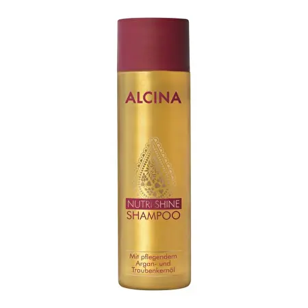 ALCINA Maitinantis ir žvilgesio suteikiantis šampūnas NUTRI SHINE SHAMPOO, 250 ml