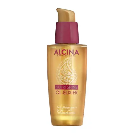 ALCINA Maitinantis ir žvilgesio suteikiantis aliejinis eliksyras NUTRI SHINE OL ELIXIER, 50 ml