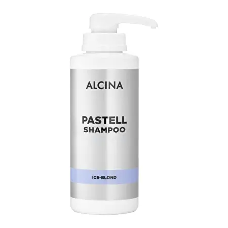 ALCINA Spalvą atgaivinantis šampūnas PASTEL SHAMPOO ICE BLOND, 500 ml	