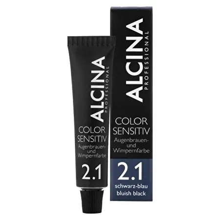 ALCINA BKC SENSITIV SCHWARZ antakių ir blakstienų dažai, BLUISH BLACK, 17 ml	