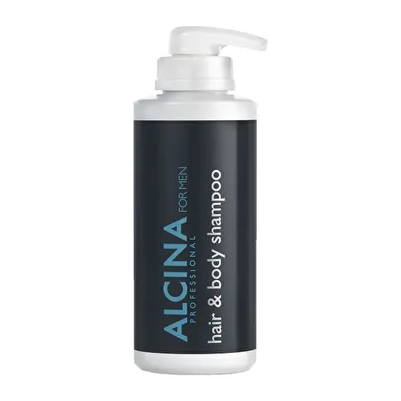 ALCINA Vyriškas plaukų ir kūno šampūnas ALCINA FOR MEN HAIR & BODY SHAMPOO, 500 ml	