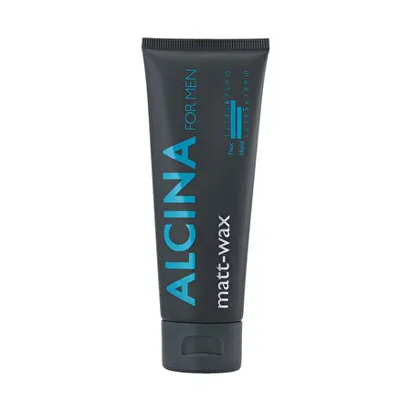 ALCINA Vyriškas matinis lanksčios fiksacijos plaukų vaškas FOR MEN MATT WAX, 75 ml