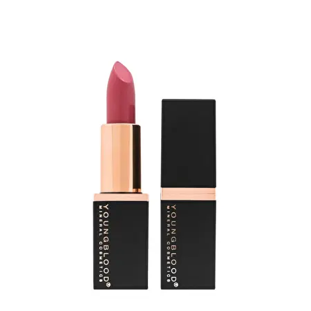 YOUNGBLOOD kreminiai mineraliniai lūpų dažai „Mineral Creme Lipstick“, Envy, 4 g	