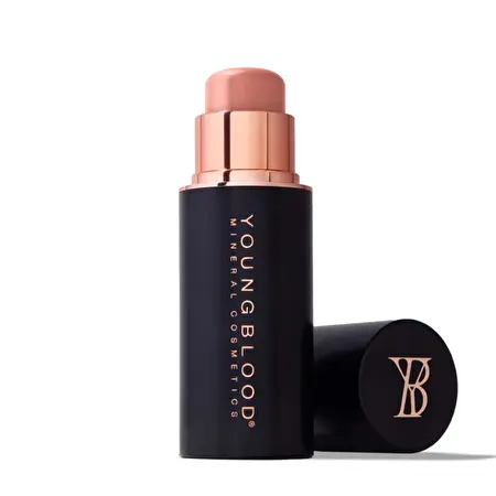 Youngblood trys viename kreminiai skaistalai, lūpų dažai ir akių šešėliai “Vivid Luxe Crème Blush”, Creme Brulee, 9,5 g	