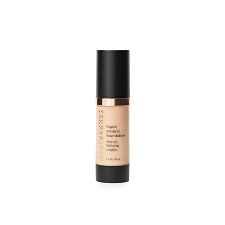 YOUNGBLOOD skystas mineralinis makiažo pagrindas - pudra „Liquid Mineral Foundation“, Bisque (Neutral),30 ml	
