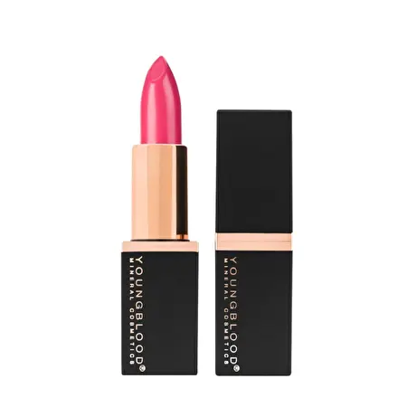 YOUNGBLOOD kreminiai mineraliniai lūpų dažai „Mineral Creme Lipstick“, Dragon Fruit, 4 g	
