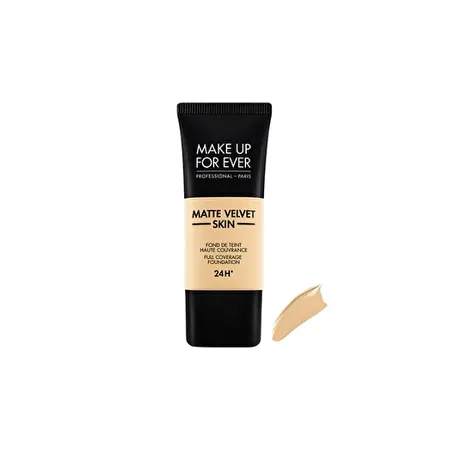 Make Up For Ever MATTE VELVET SKIN makiažo pagrindas riebiai odai, Sand Beige, 30 ml	