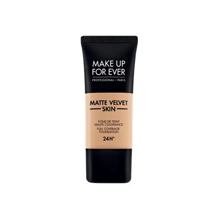 Make Up For Ever MATTE VELVET SKIN makiažo pagrindas riebiai odai, Sand, 30 ml	