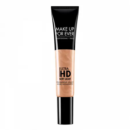 Make Up For Ever Ultra HD Soft Light Liquid Highlighter Švytėjimo suteikianti priemonė, Golden Copper, 12ml	