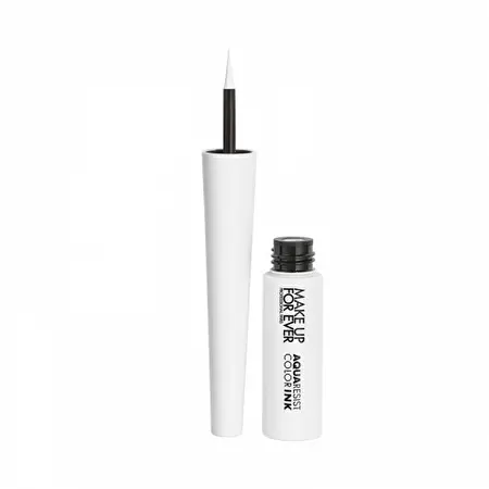 Make Up For Ever Aqua Resist Color Ink Akių apvadas, Matte Snow, 2ml	