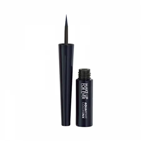 Make Up For Ever Aqua Resist Color Ink Akių apvadas, Matte Midnight, 2ml	