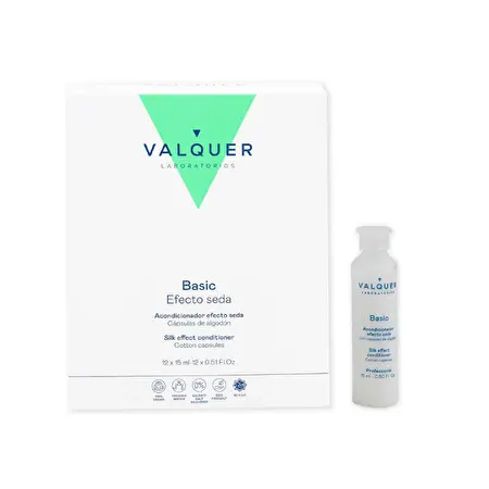 VALQUER Šilko kondicionierius su amino rūgštimi ir natūraliu šilku. Ampulės, 12x15ml