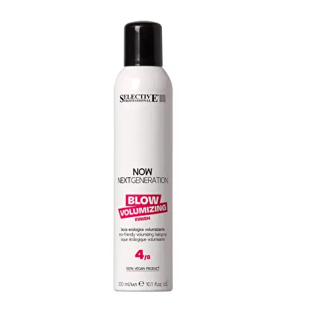 NOW BLOW VOLUMIZING apimties suteikiantis ekologiškas plaukų lakas 300ml