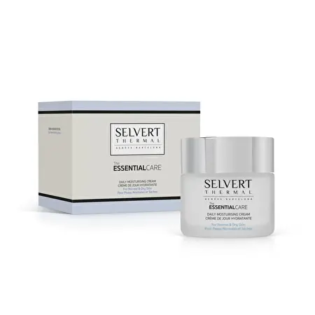 SELVERT THERMAL Daily moisturising cream for normal & dry skin / Drėkinamasis dieninis kremas, 50 ml