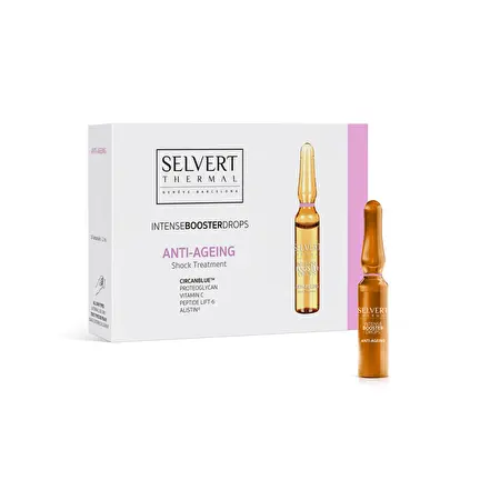 SELVERT THERMAL Intense booster drops anti-ageing/ Intensyvus koncentratas prieš odos senėjimą 10 x 2 ml
