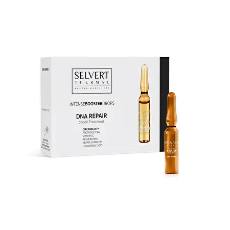 SELVERT THERMAL Intense booster drops dna repair/ Intensyvus DNR atstatantis koncentratas 10 x 2 ml 