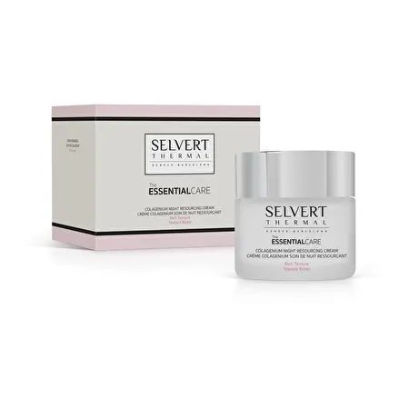 SELVERT THERMAL Naktinis kremas su kolagenu / Colagenium night recourcing 50 ml