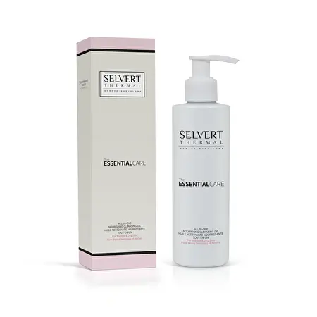  SELVERT THERMAL All-in-one nourishing cleansing oil for normal & dry skin / aliejinis prausiklis 200 ml